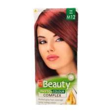 БОЯ ЗА КОСА ММ БЮТИ М12 ОГНЕНО ЧЕРВЕН