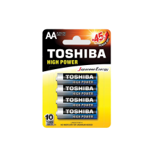 Батерии ТОШИБА, АА, Х4бр., Алкални, LR6, 1.5V