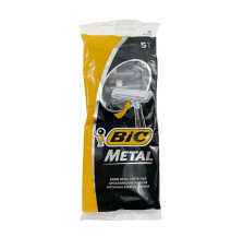BIC METAL Еднократни самобръсначки за мъже, 5бр