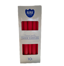 Домакински свещи червени 