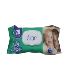 Мокри кърпи Elan, 120 броя 