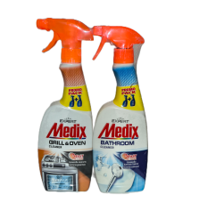 Активна пяна Медикс Грил 500 мл &Активна пяна Медик Баня Помпа 500 мл