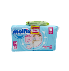 MOLFIX 7-14кг. №4 Гащи за еднократна употреба, 86бр