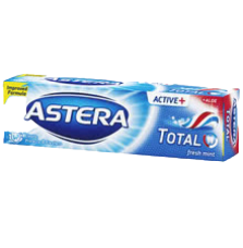 Паста за Зъби Astera Active+ Total 100 мл