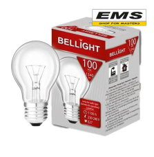 ЛАМПА 100W Е27 А55 СПЕЦИАЛНА С НАЖЕЖАЕМА ЖИЧКА BELLIGHT