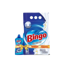 Прах за пране БИНГО, Ultra White + Веро, 2кг