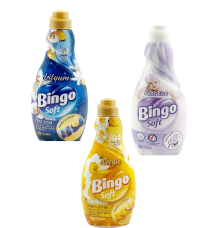 ПРОМО BINGO SOFT Концентрат Омекотител за тъкани Нарцис ,1.440л