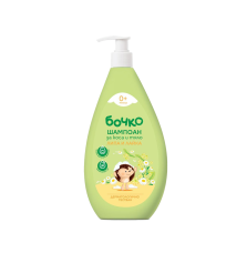 БОЧКО Бебешки шампоан за коса и тяло Липа и лайка, 400 мл