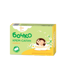 БОЧКО Бебешки крем сапун Лайка, 75 г