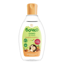 БОЧКО Бебешко олио за тяло Бадем и невен, 150 мл