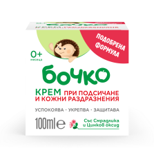 БОЧКО Бебешки крем при подсичане и кожни раздразнения, 100 мл