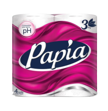 ТОАЛЕТНА ХАРТИЯ ПАПИА 4 БР 