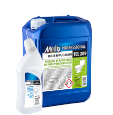 MEDIX 209 Препарат за почистване на тоалетни и санитарни съоръжения 5л