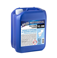 MEDIX 208 препарат за почистване на тоалетни и санитария 5л., TCL 208