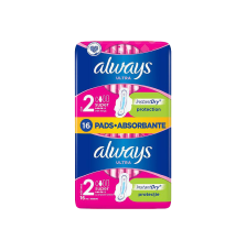 Дамски превръзки ОЛУЕЙЗ, Ultra Super, Duo Pack, 16 pads