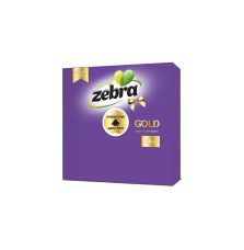 Салфетки ЗЕБРА Lux, Лилави, 45бр., 33х33см