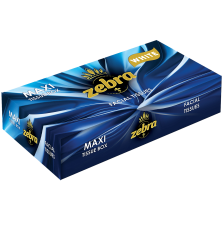 Козметични кърпи Zebra в кутия, 100 броя