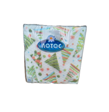 Салфетки лотос Коледен десен 50бр