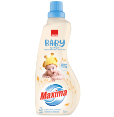 Омекотител Sano Maxima Baby Hypoallergenic, 1 литър, 40 пранета