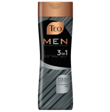 ТЕО ШАМПОАН БЮТИ 350МЛ 3В1 ЗА МЪЖЕ СИВ