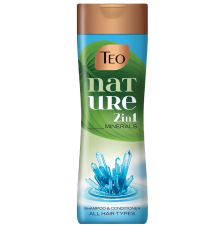 ТЕО ШАМПОАН НЕЙЧЪР 350МЛ ЗА ВСЕКИ ТИП СИН