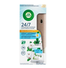 ЕЪР УИК Активна свежест автоматичен спрей Свеж памук, 228 мл