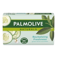 ПАЛМОЛИВ Сапун с зелен чай и екстракт от краставица, 90 гр