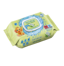 БЕБЕЛАН Бебешки мокри кърпички с Алое и лайка, 24 бр