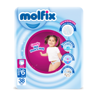 МОЛФИК  Гащички Extra large размер 6, 15+ кг., 38 бр.