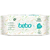 БЕБО Влажни кърпички Ultra soft, 80бр