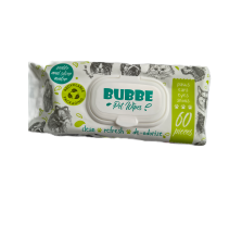 МОКРИ КЪРПИ БУББЕ 60 БР. ЗА ДОМАШНИ ЛЮБИМЦИ 