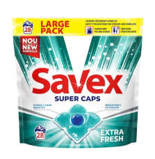САВЕКС Супер Капс Екстра Фреш Капсули, 28бр